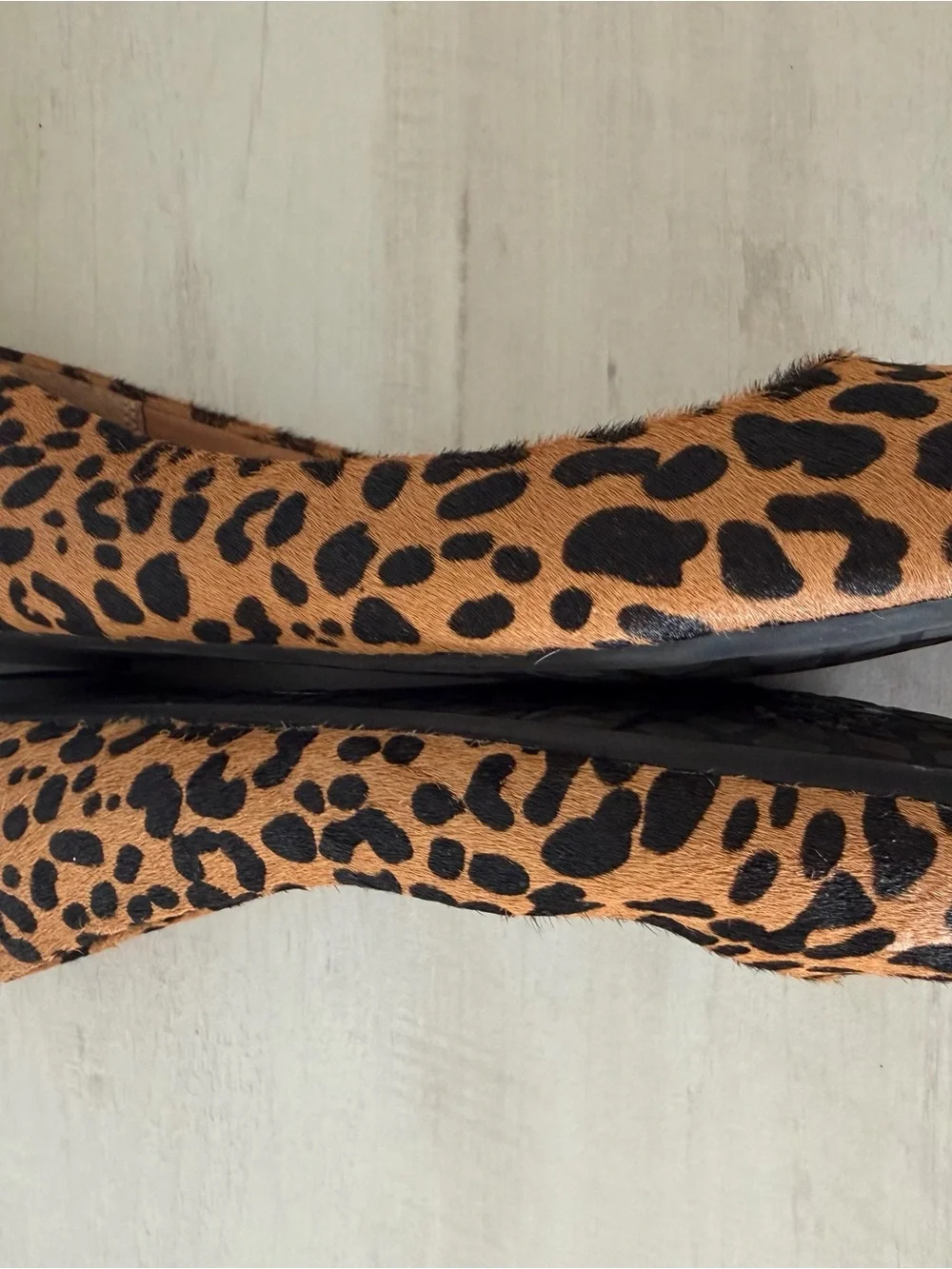 Dr. Scholl's Leopard Cheetah Really Ballet Flat Womens Size 10M Memory Foam NEW
